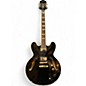 Used Epiphone Sheraton II Ebony Hollow Body Electric Guitar thumbnail