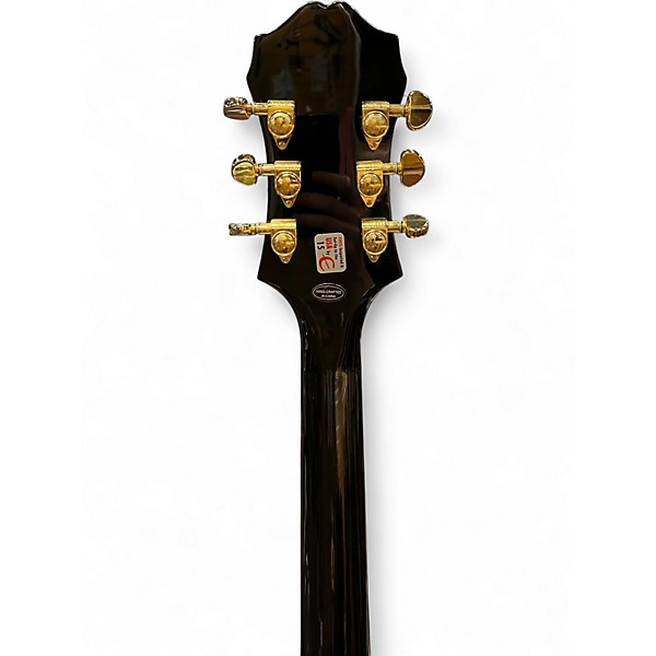 Used Epiphone Sheraton II Ebony Hollow Body Electric Guitar