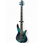 Used Ibanez SRMS805 Tropical Seafloor Electric Bass Guitar
