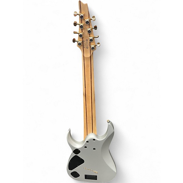 Used Ibanez RGDMS8  Silver Solid Body Electric Guitar