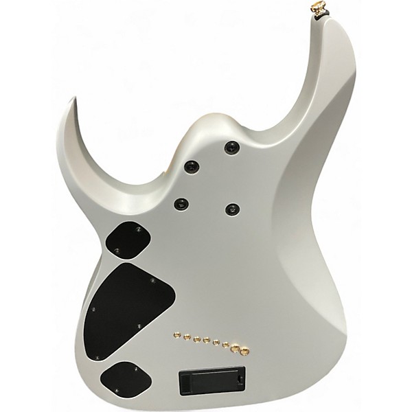 Used Ibanez RGDMS8  Silver Solid Body Electric Guitar