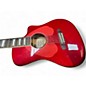 Used Fender Dick Dale Signature Malibu SCE Red Acoustic Electric Guitar