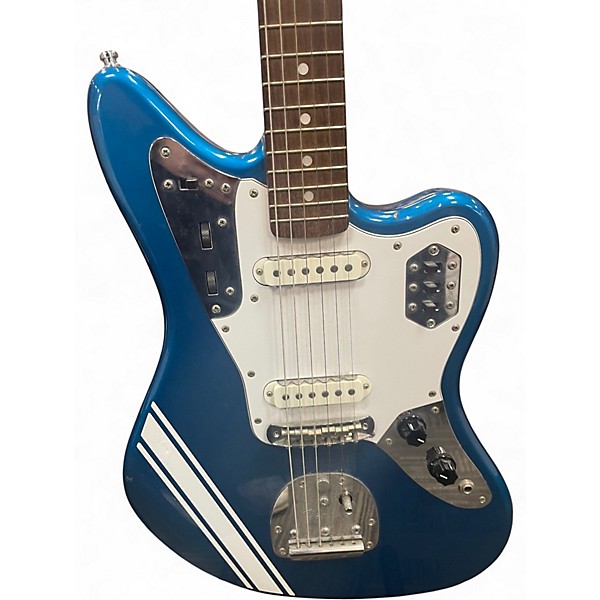 Used Fender Jaguar Lake Placid Blue Solid Body Electric Guitar