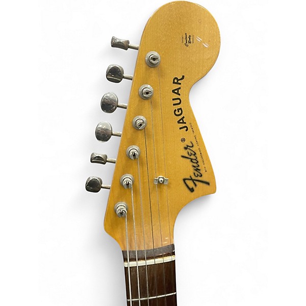 Used Fender Jaguar Lake Placid Blue Solid Body Electric Guitar