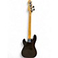 Used Fender Player Precision Bass Black and White Electric Bass Guitar