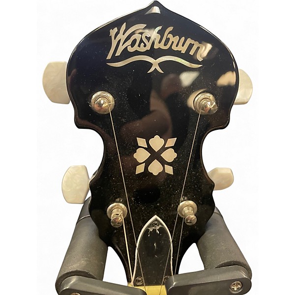 Used Washburn B10A Americana 5-String Resonator Sunburst Banjo