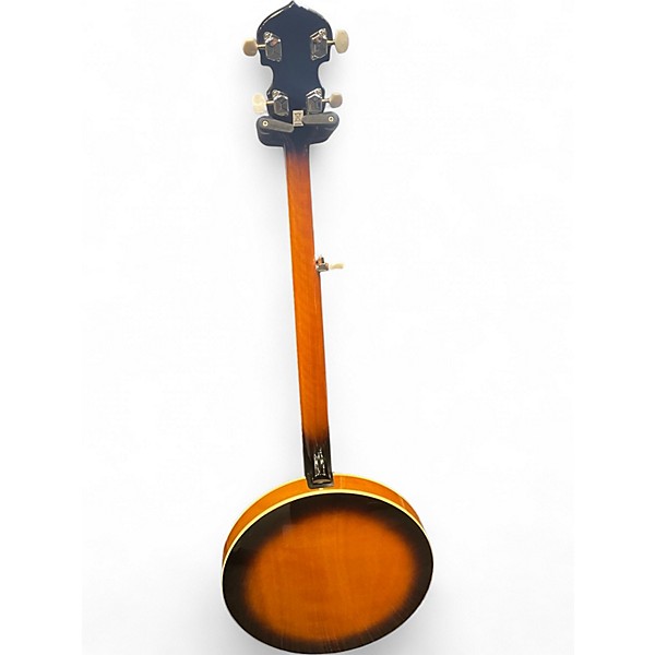 Used Washburn B10A Americana 5-String Resonator Sunburst Banjo