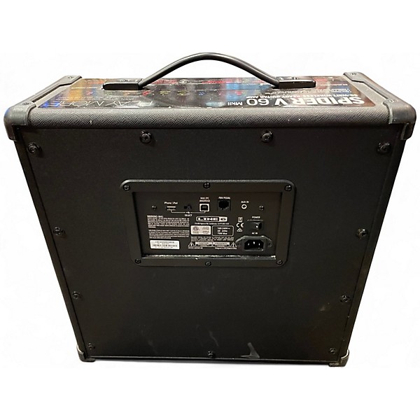 Used Line 6 Spider V 60 1x10 Guitar Combo Amp