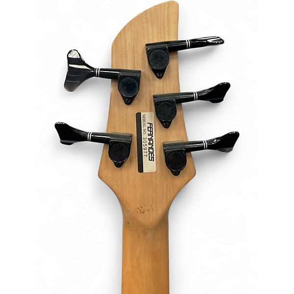 Used Fernandes TREMOR Gunmetal Gray Electric Bass Guitar