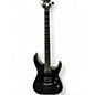 Used Schecter Guitar Research c1 elite Black Solid Body Electric Guitar