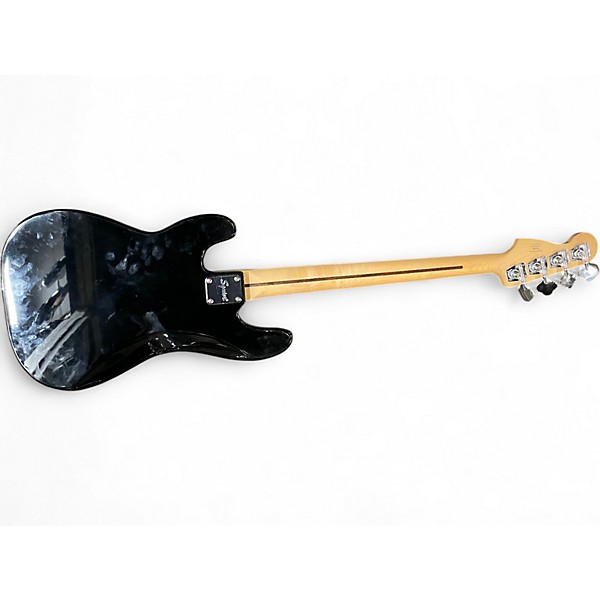 Used Squier Precision Bass Black Electric Bass Guitar