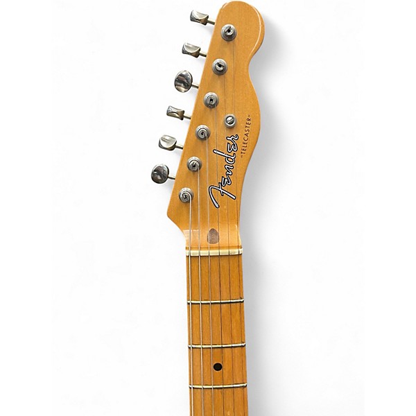 Vintage 1993 Fender 1952 Reissue Telecaster TV Yellow Solid Body Electric Guitar