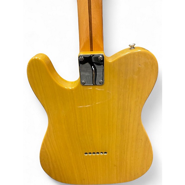 Vintage 1993 Fender 1952 Reissue Telecaster TV Yellow Solid Body Electric Guitar