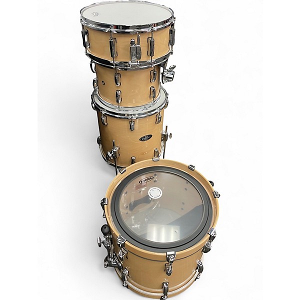 Used Pearl 4 Piece Vision Bop Natural Drum Kit