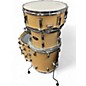 Used Pearl 4 Piece Vision Bop Natural Drum Kit