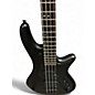 Used Schecter Guitar Research STILETTO STEALTH 4 Black Electric Bass Guitar