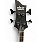 Used Schecter Guitar Research STILETTO STEALTH 4 Black Electric Bass Guitar