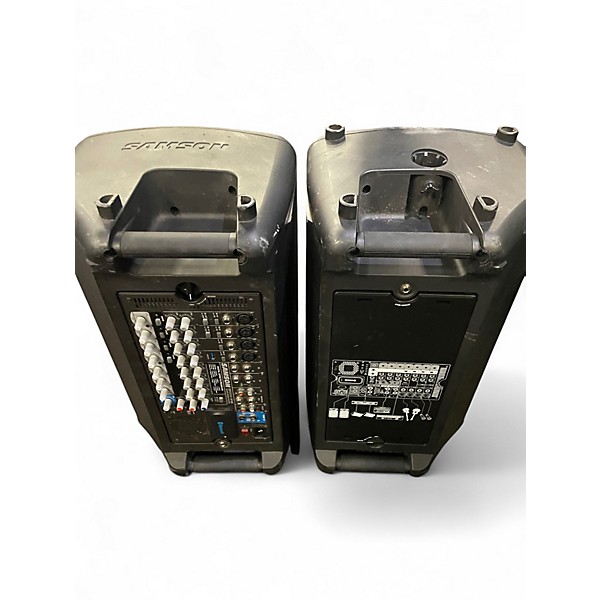 Used Samson EXPEDITION XP1000 PAIR Powered Speaker