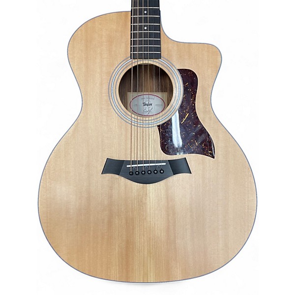 Used Taylor 214CE Natural Acoustic Electric Guitar