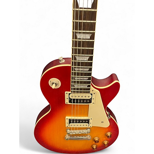 Used Epiphone Les Paul Traditional Pro Cherry Sunburst Solid Body Electric Guitar