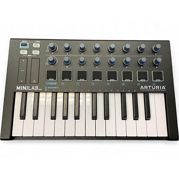 Used Arturia Minilab MKII MIDI Controller