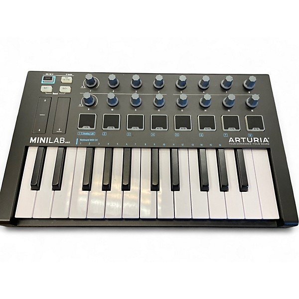 Used Arturia Minilab MKII MIDI Controller