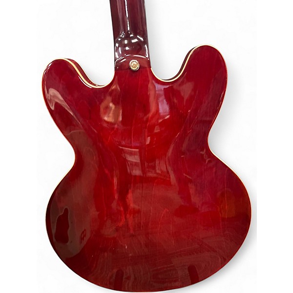 Used Epiphone Riviera P93 Wine Red Hollow Body Electric Guitar