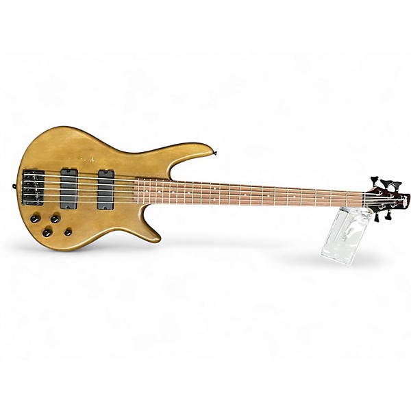 Used Ibanez GSR205 5 String Brown Electric Bass Guitar
