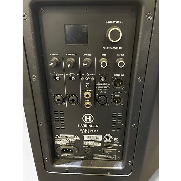 Used Harbinger VARI 4115 Powered Speaker