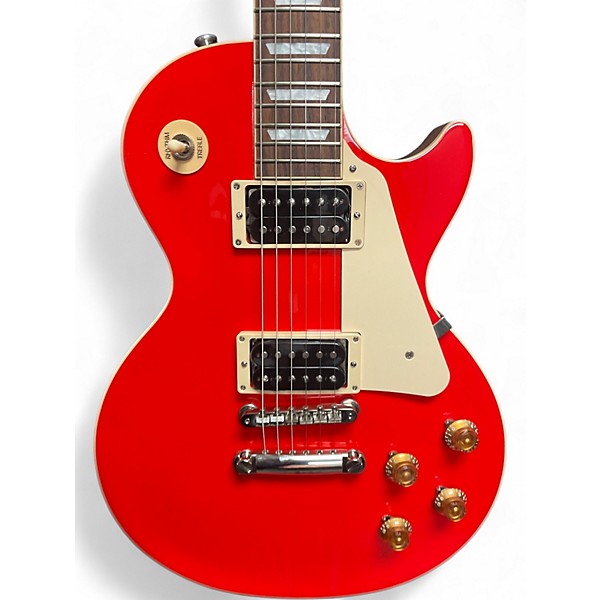 Used 2023 Gibson Les Paul Standard CARDINAL RED Solid Body Electric Guitar