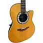 Used Ovation 1528 Ultra Natural Acoustic Electric Guitar