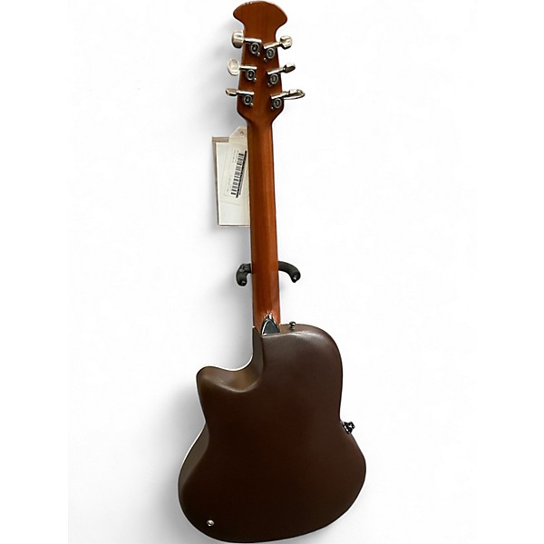 Used Ovation 1528 Ultra Natural Acoustic Electric Guitar