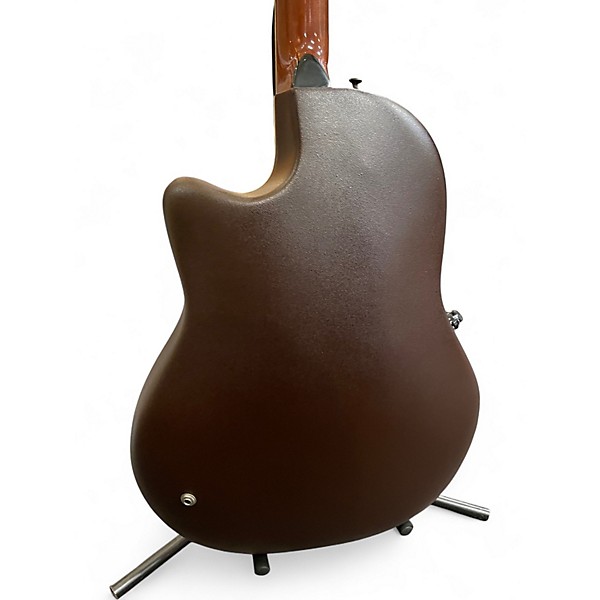 Used Ovation 1528 Ultra Natural Acoustic Electric Guitar