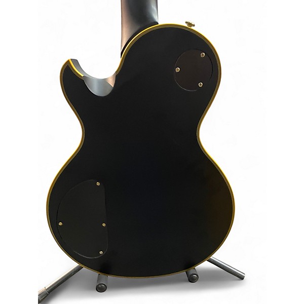 Used Schecter Guitar Research SOLO II CUSTOM Black Solid Body Electric Guitar