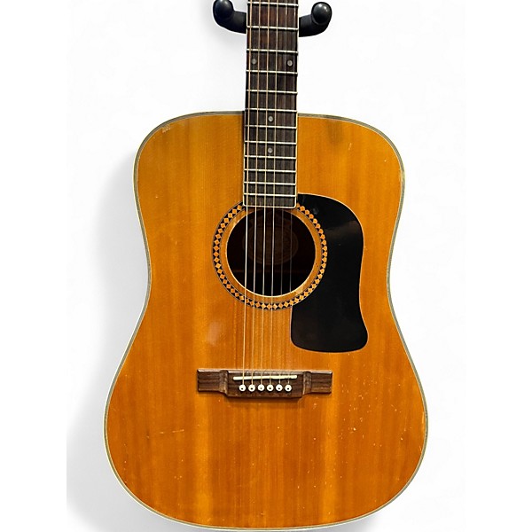 Used Washburn d10s Natural Acoustic Guitar