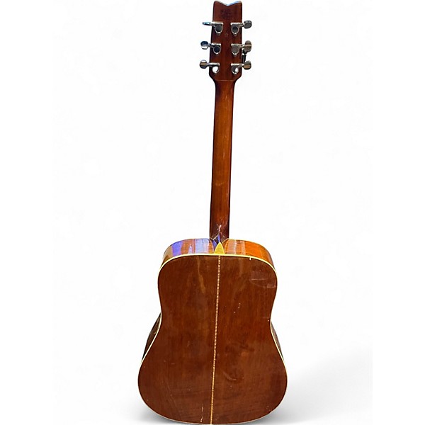 Used Washburn d10s Natural Acoustic Guitar