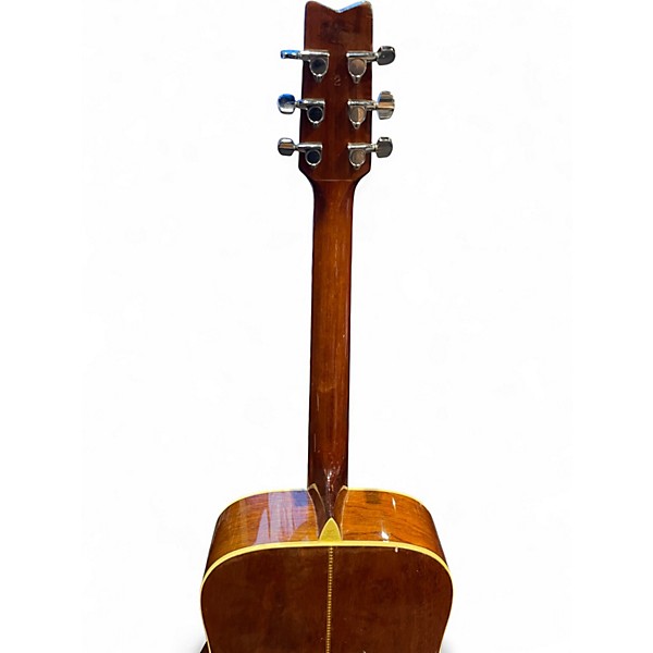 Used Washburn d10s Natural Acoustic Guitar