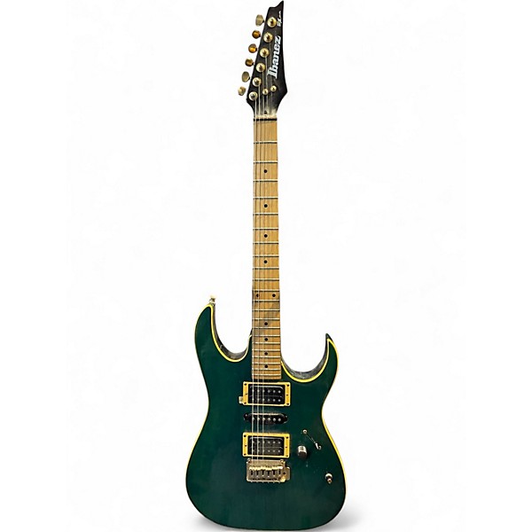 Used Ibanez EX1700 Green Solid Body Electric Guitar