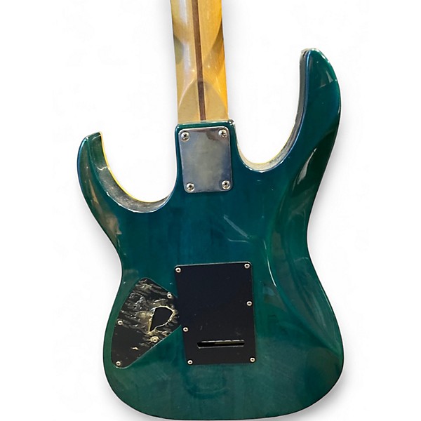 Used Ibanez EX1700 Green Solid Body Electric Guitar