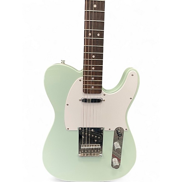 Used Squier Telecaster Seafoam Green Solid Body Electric Guitar