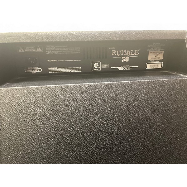 Used Fender Rumble 30 30W 1x10 Bass Combo Amp