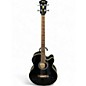 Used Ibanez AEB5E Black Acoustic Bass Guitar thumbnail