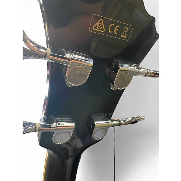 Used Ibanez AEB5E Black Acoustic Bass Guitar