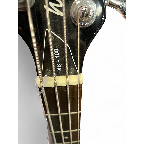 Used Washburn XB100 Black Electric Bass Guitar