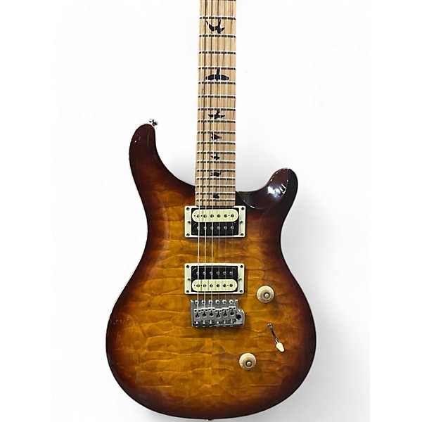 Used PRS SE Custom 24 2 Color Sunburst Solid Body Electric Guitar
