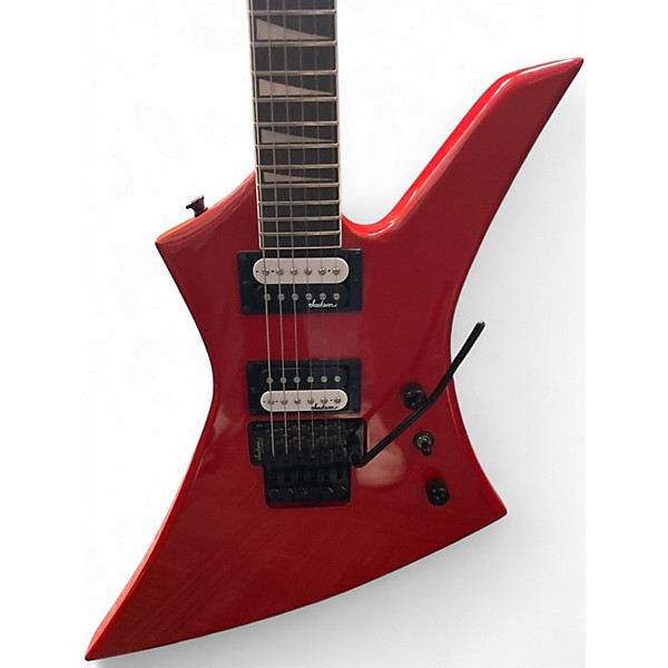 Used Jackson JS32 Kelly Red Solid Body Electric Guitar