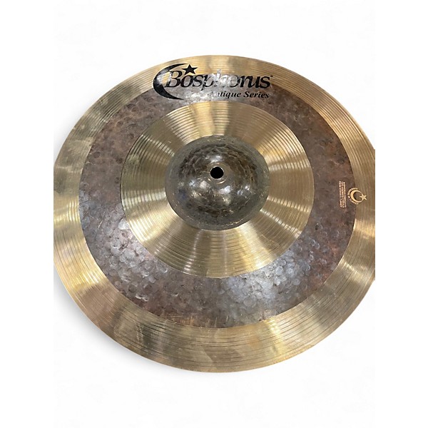 Used Bosphorus Cymbals 14in ANTIQUE SERIES HIHATS "CRISP" Cymbal