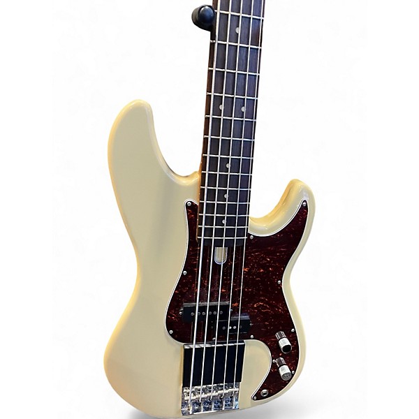 Used Sire Marcus Miller P5 White Electric Bass Guitar