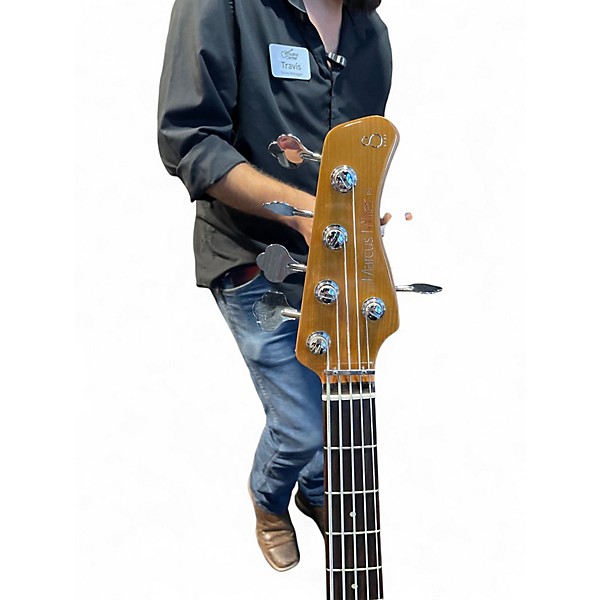 Used Sire Marcus Miller P5 White Electric Bass Guitar