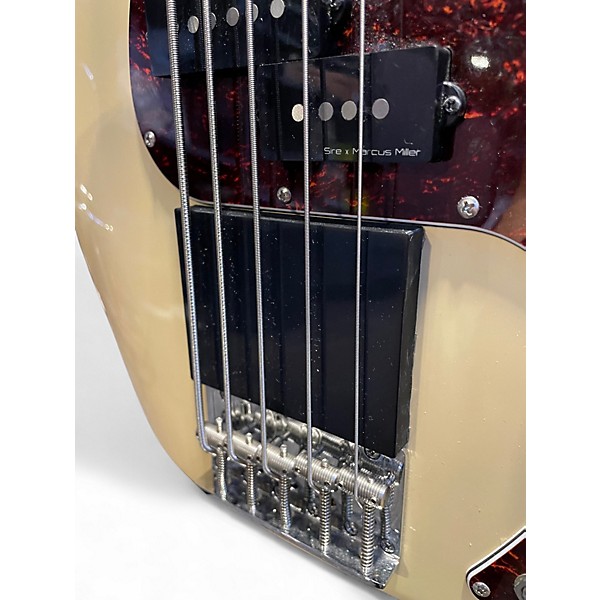 Used Sire Marcus Miller P5 White Electric Bass Guitar